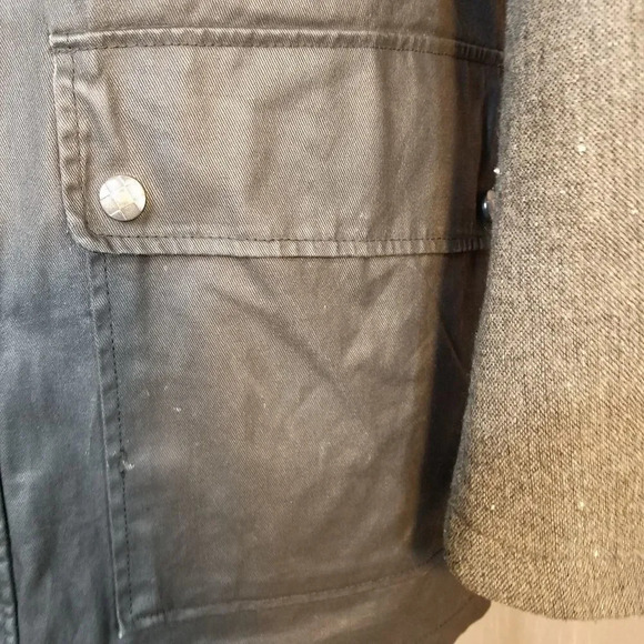 VINCE CAMUTO Tweed Wool Blend Anorak Coat Size Small - Picture 6 of 14